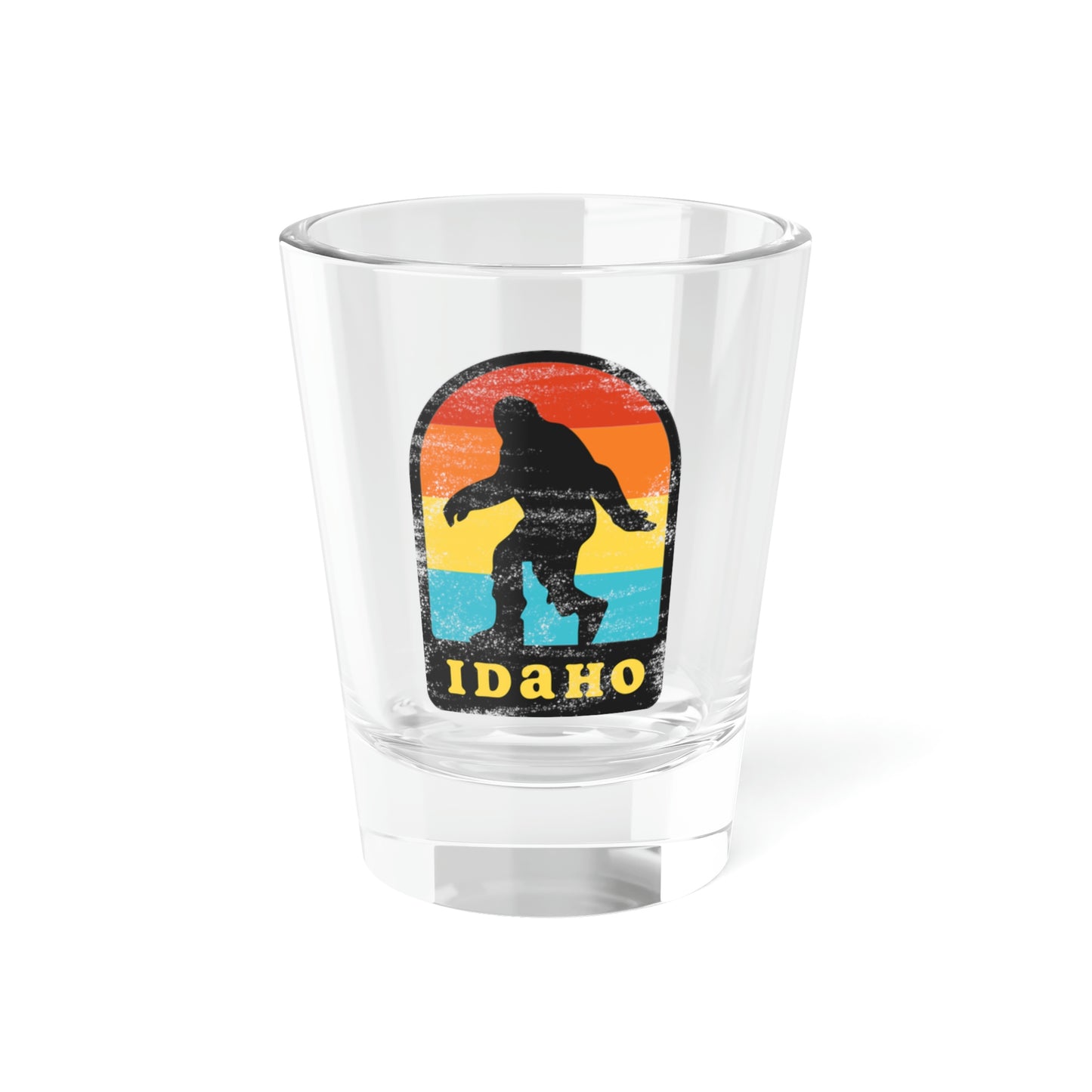 Idaho Bigfoot Seal - Shot Glass, 1.5oz