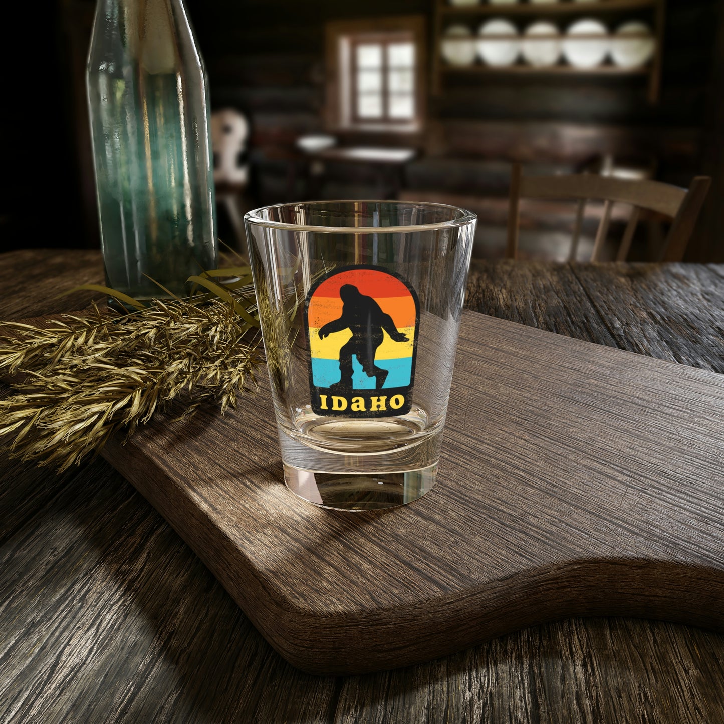 Idaho Bigfoot Seal - Shot Glass, 1.5oz