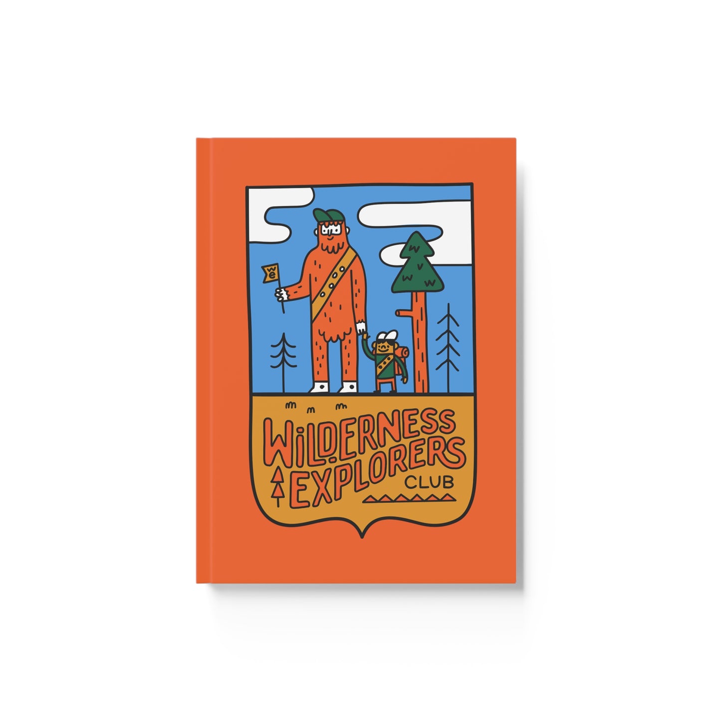 Wilderness Explorers Club - Hard Backed Journal