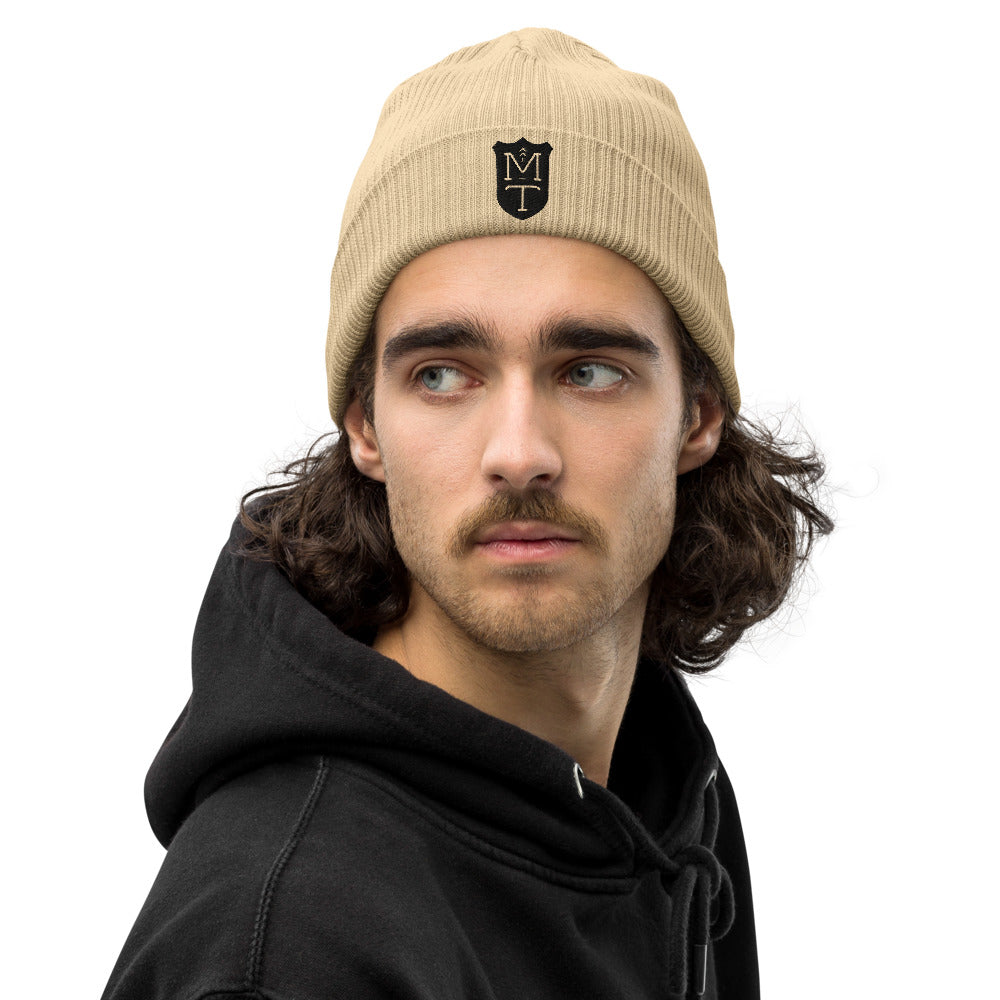 Montana MT Shield - Organic ribbed beanie