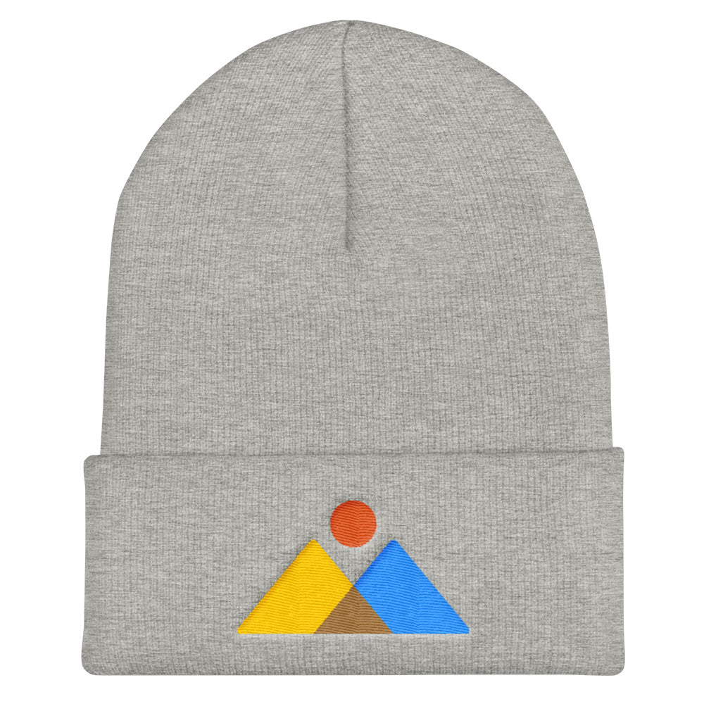 Mountains - Cuffed Beanie