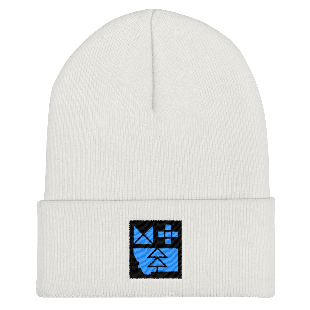 Montana Geo Patch - Cuffed Beanie