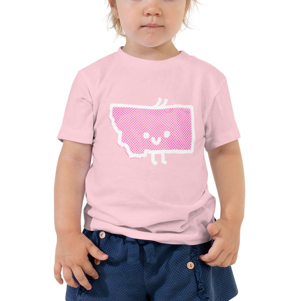 Montana State Smile - toddler tee