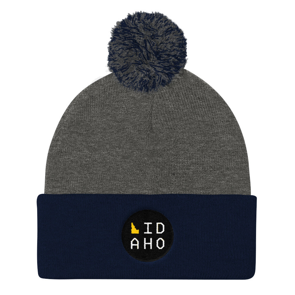 Idaho Circle - Pom Pom Knit Cap