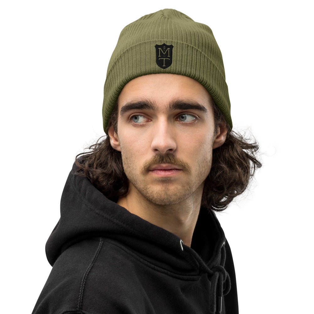 Montana MT Shield - Organic ribbed beanie