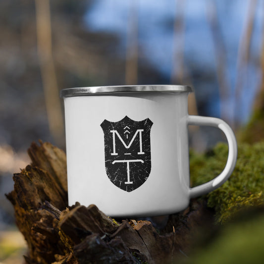 Montana MT Shield - Enamel Camp Mug