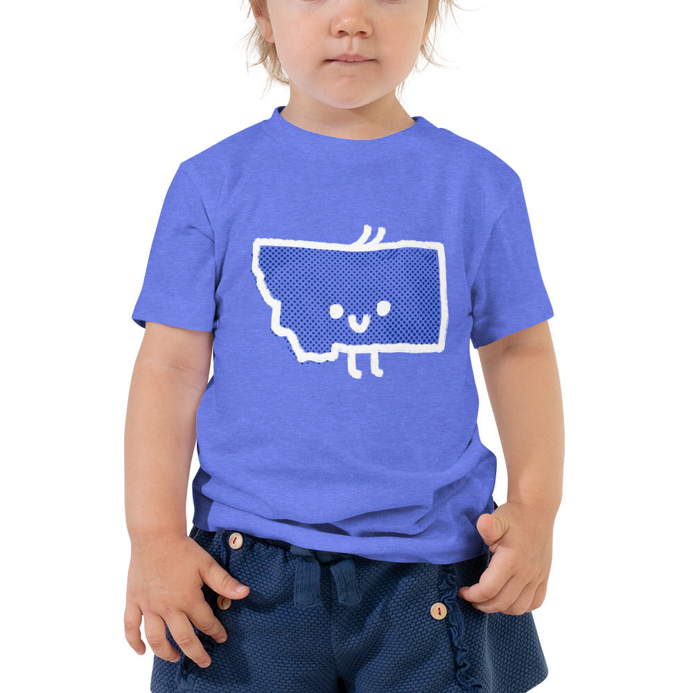 Montana State Smile - toddler tee